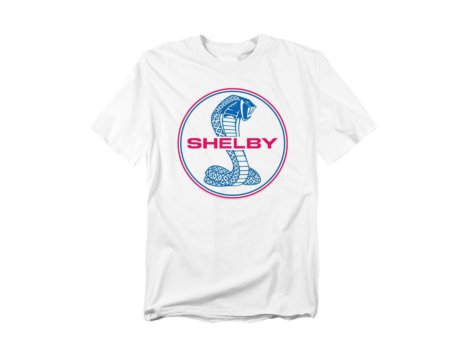 Shelby Cobra Big & Tall Carroll Shelby Circle Logo Light T-Shirt