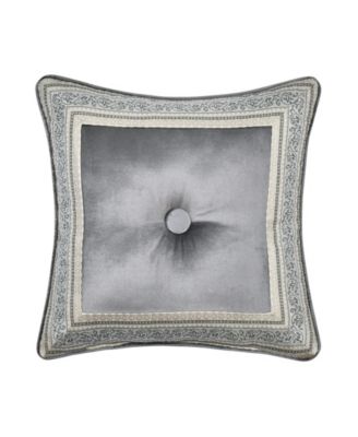 J Queen New York Annabelle Damask Decorative Pillow, 18" x 18"