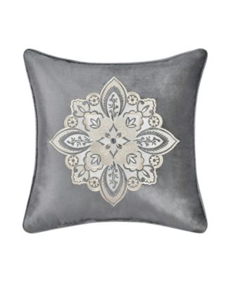 J Queen New York Annabelle Embellished Decorative Pillow, 18" x 18"