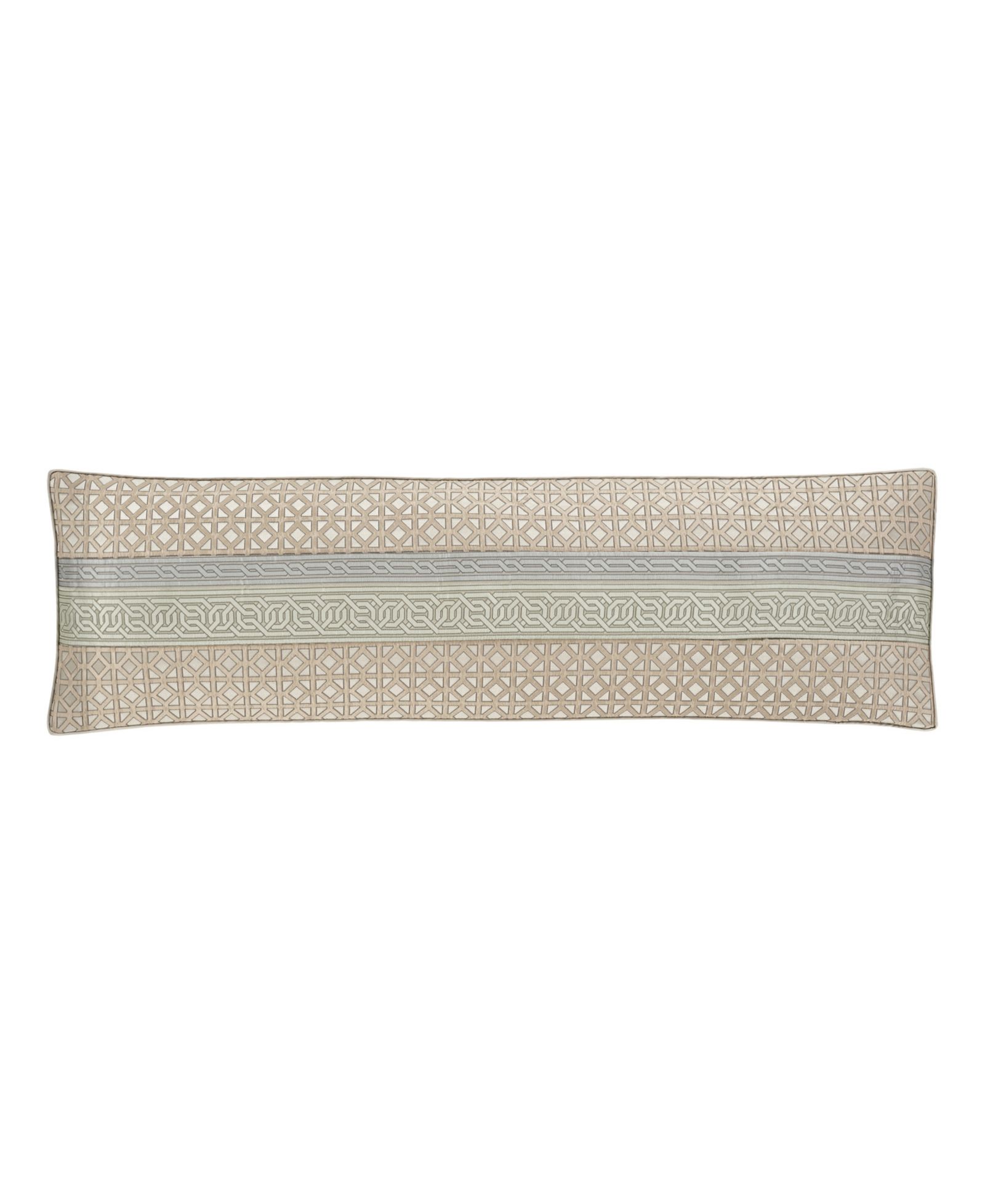 J Queen New York Alaro Bolster Decorative Pillow, 15" x 52"
