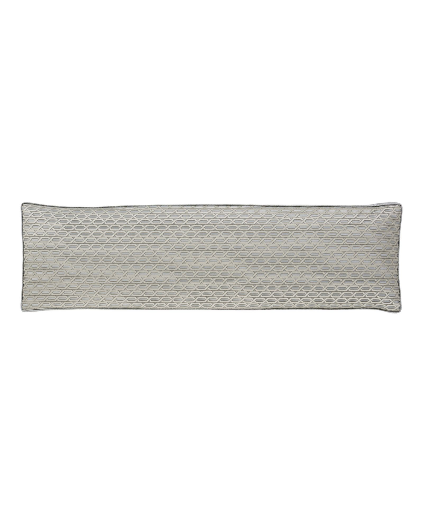J Queen New York Metropolitan Bolster Decorative Pillow, 15" x 52"