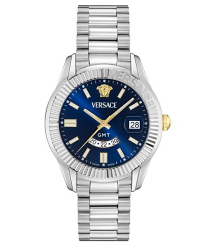 Мужские часы Versace Apodis GMT Stainless Steel 41mm