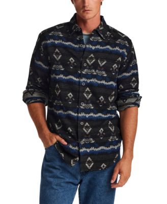 Weatherproof Vintage Men's Southwest Jacquard Overshirt