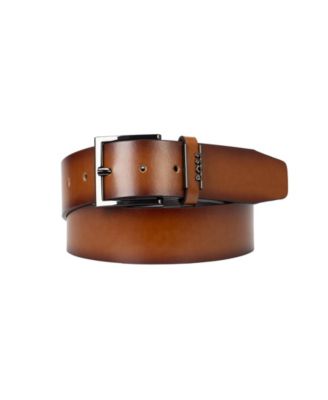 35MM Hugo Boss Men's Evening Pin-Buckle Leather Belt