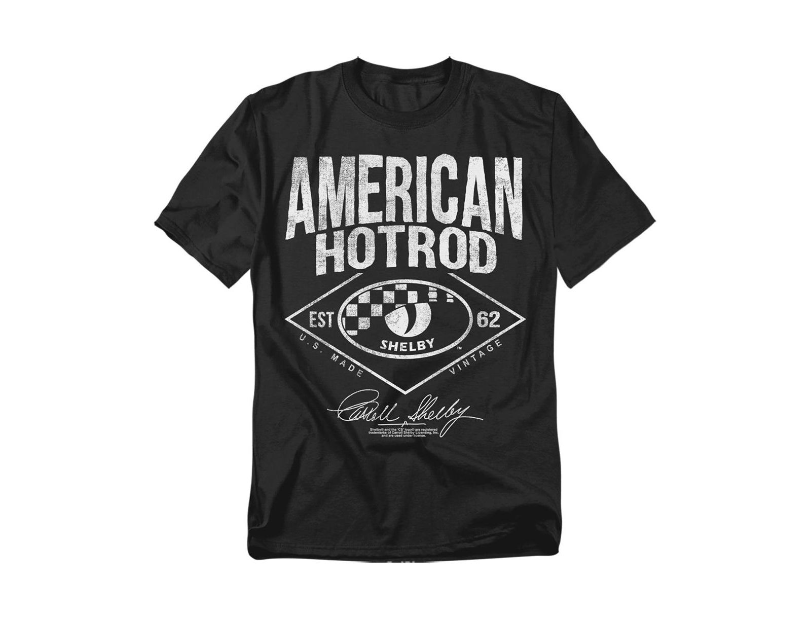 Мужская футболка Shelby Cobra Carroll Shelby American Hotrod Big & Tall