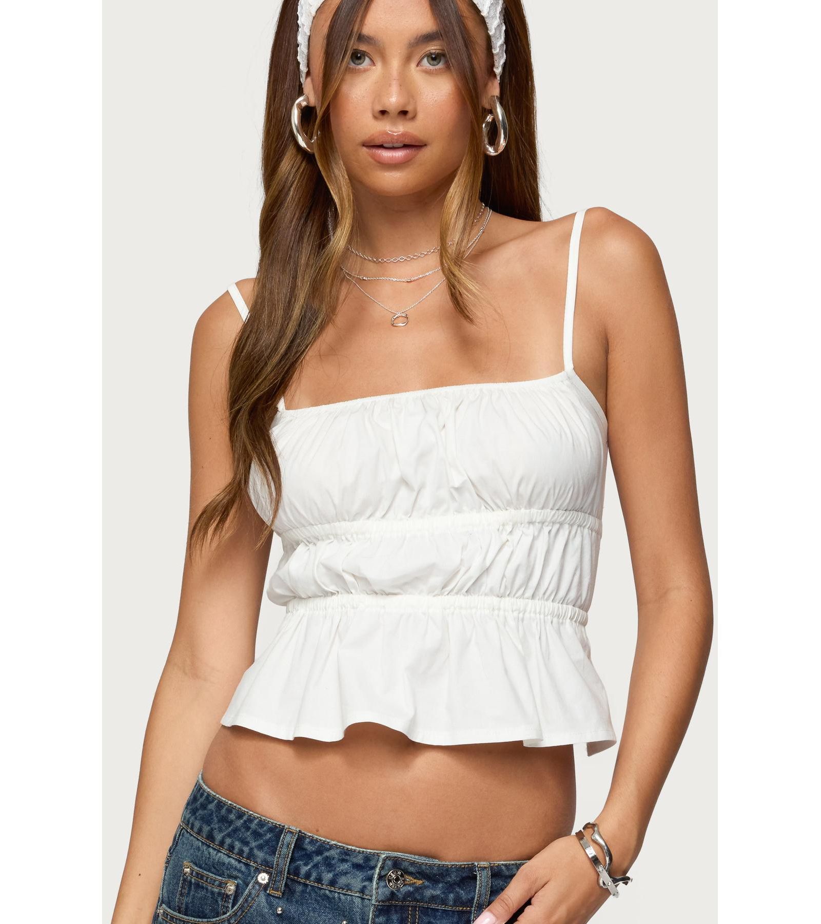 Женский топ Edikted Adler Tiered Backless