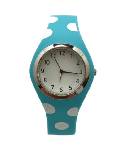 Женские наручные часы Olivia Pratt Light Blue Polka Dots