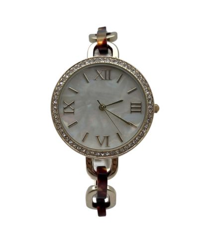 Женские часы Olivia Pratt Brown Bracelet Style Metal and Tortoise