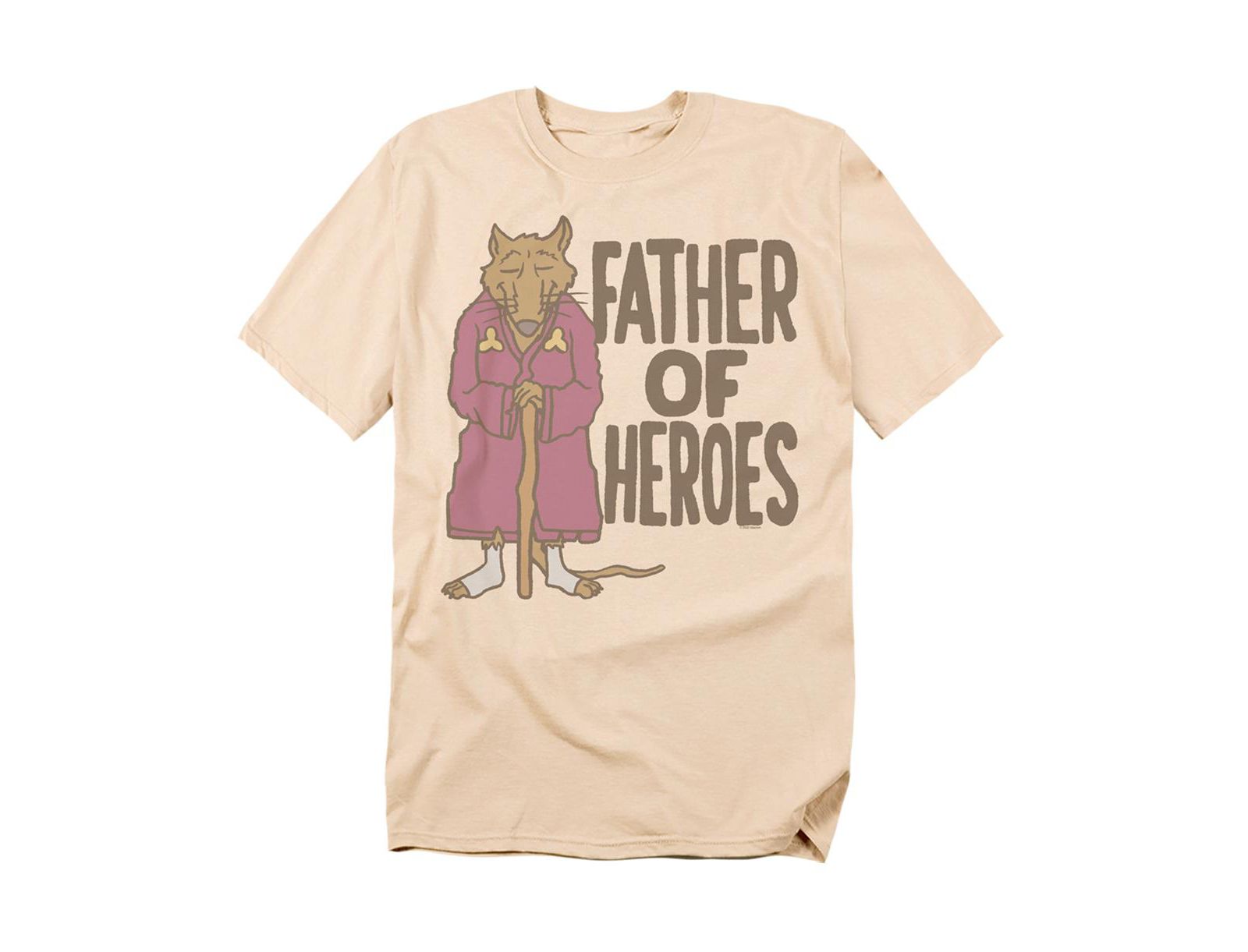 Teenage Mutant Ninja Turtles Men's TMNT Father Of Heroes T-Shirt