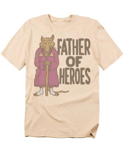 Teenage Mutant Ninja Turtles Men's TMNT Father Of Heroes T-Shirt