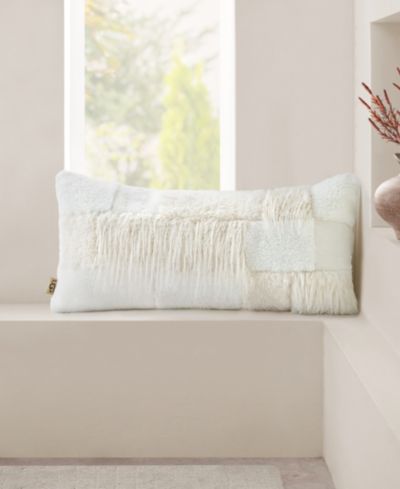 UGG® Corben Patchwork Decorative Pillow, 14" x 30"