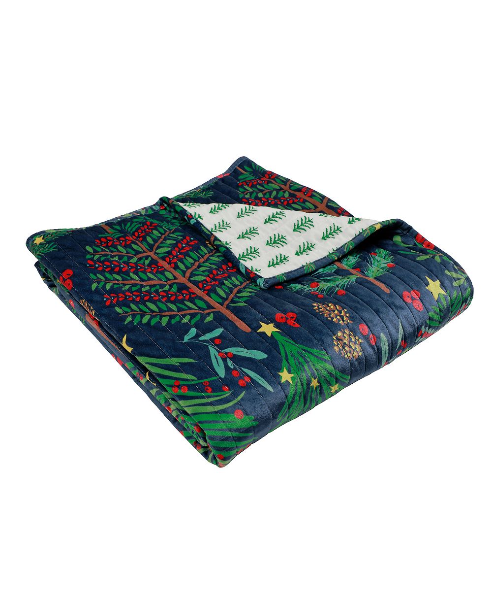 Levtex Woodsy Wonder двусторонний стеганый плед, 50" x 60"