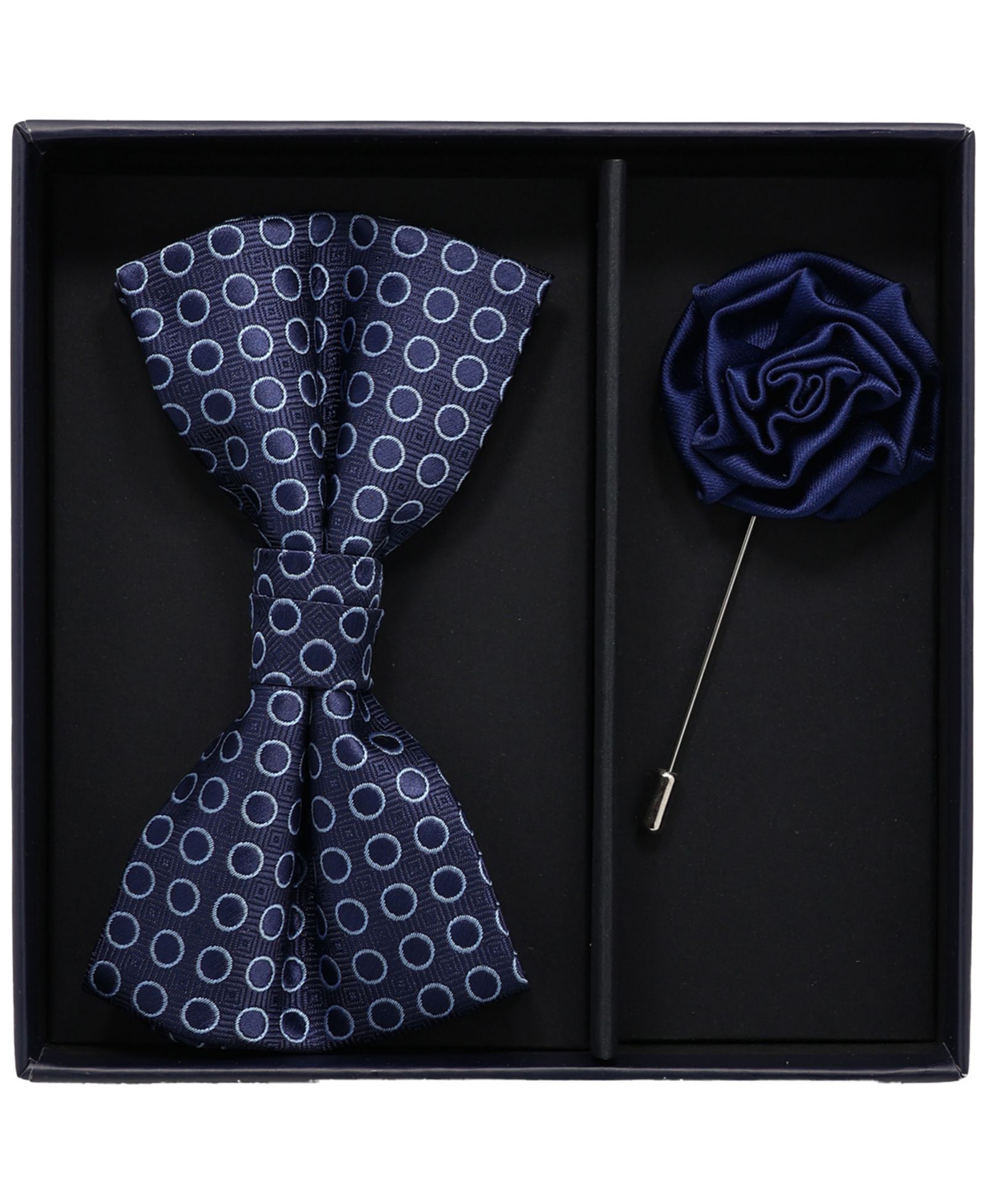 Ben Sherman Men's 2-Piece Bow Tie and Lapel Pin Box Set