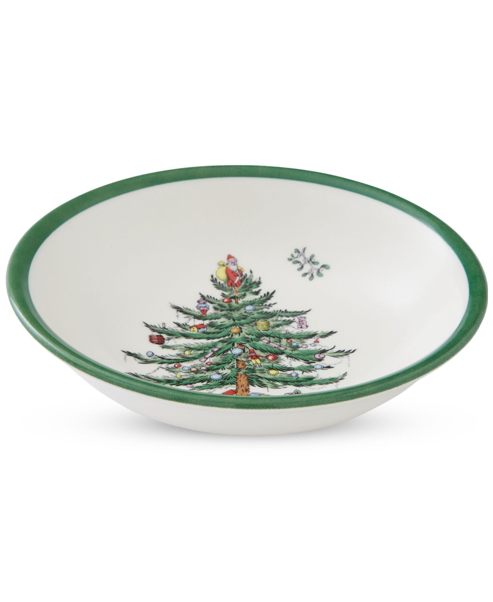 Набор из 4 маленьких мисок для хлопьев Spode Christmas Tree