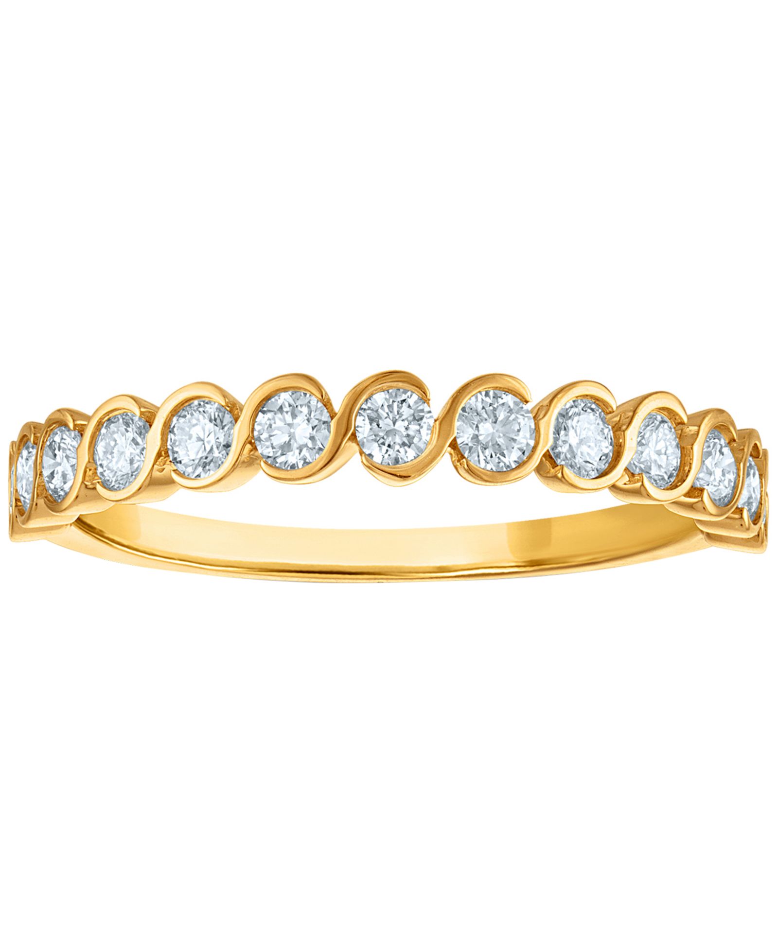 Macy's Diamond Ring (1/2 ct. t.w.) in 14k Yellow Gold