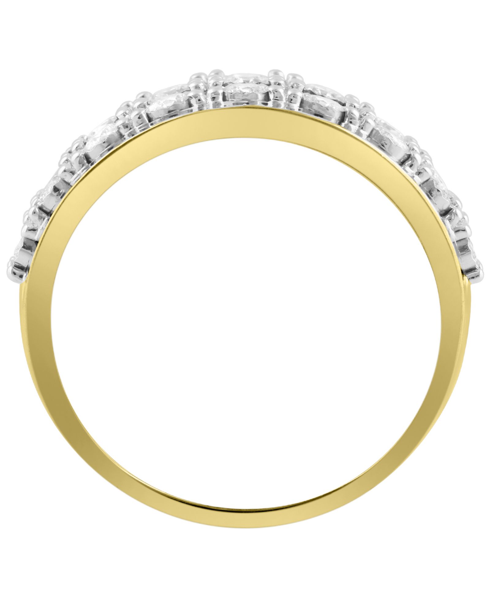 Кольцо Macy's Diamond (3/4 ct. t.w.) в 14k Yellow Gold