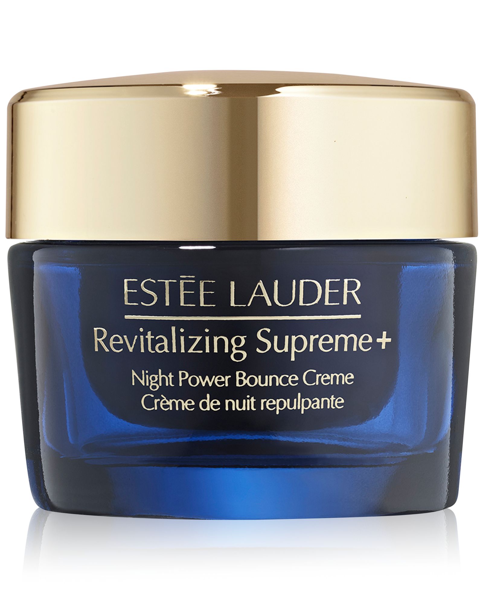 Revitalizing Supreme+ Night Power Bounce Cream Moisturizer with Peptides, 1oz