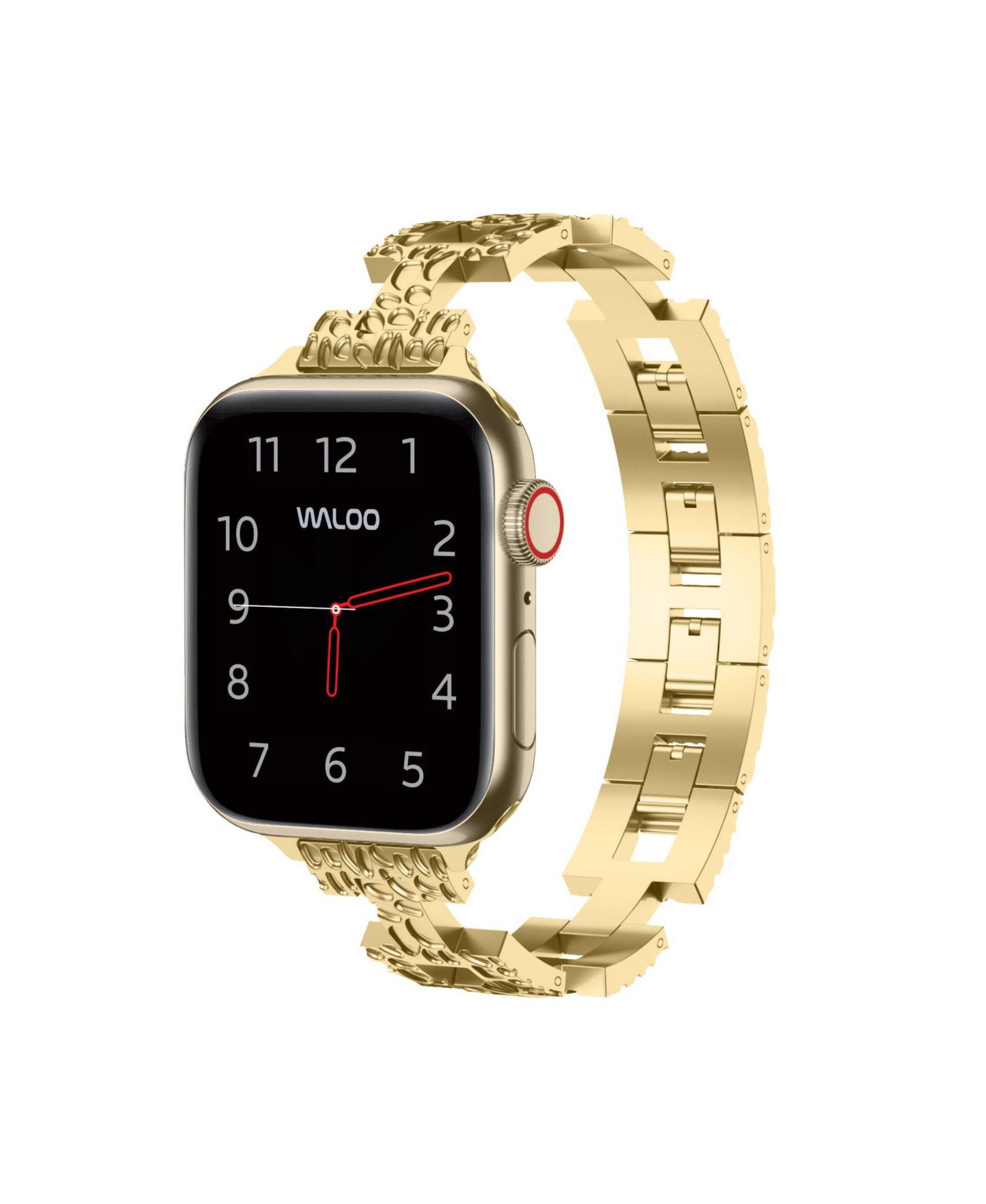 Waloo Pebble Styled Metal Replacement Band for Apple Watch