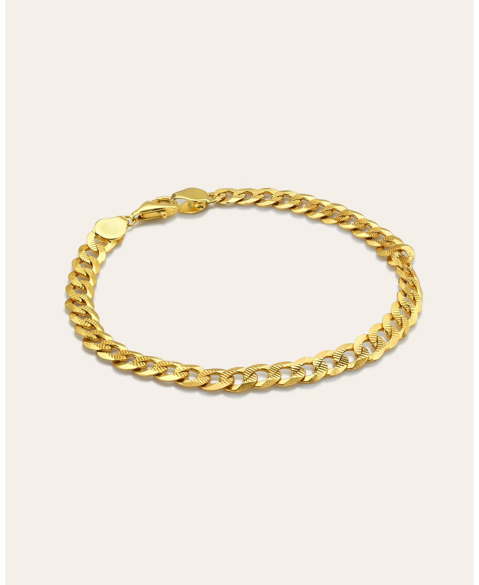 Zoe Lev браслет цепь Cuban Link