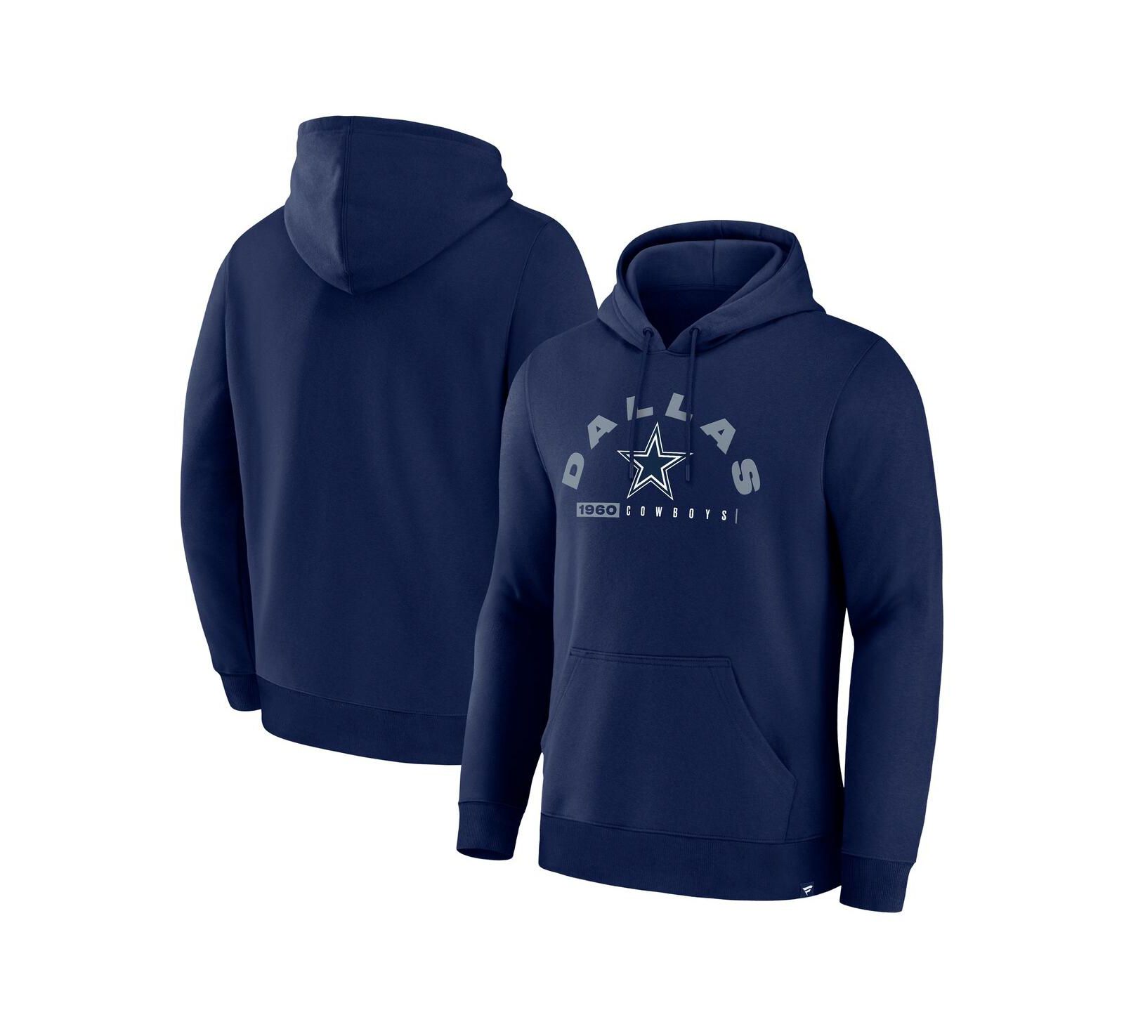Fanatics Men's Navy Dallas Cowboys Delay of Game Legacy Pullover Hoodie
