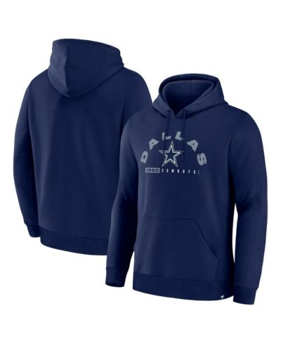 Мужское худи Fanatics Navy Dallas Cowboys Delay of Game Legacy Pullover