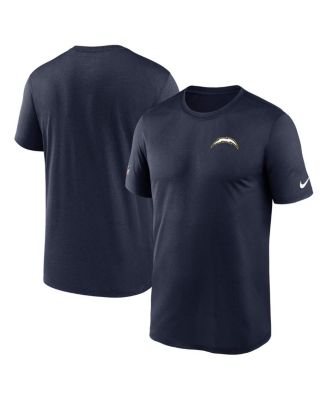 Nike Мужская футболка Los Angeles Chargers Alternate Super Chargers Sideline Legend Performance, Navy