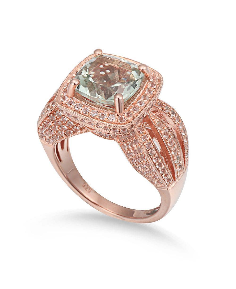 Suzy Levian New York Topaz Cocktail Ring