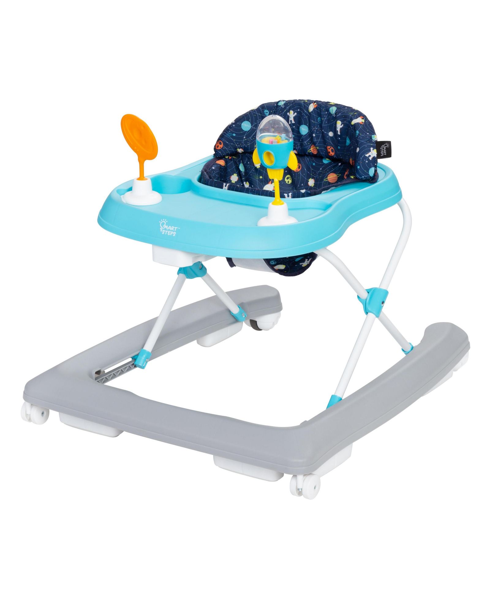 Baby Trend Smart Steps Trend Activity Walker - Space Walk Navy