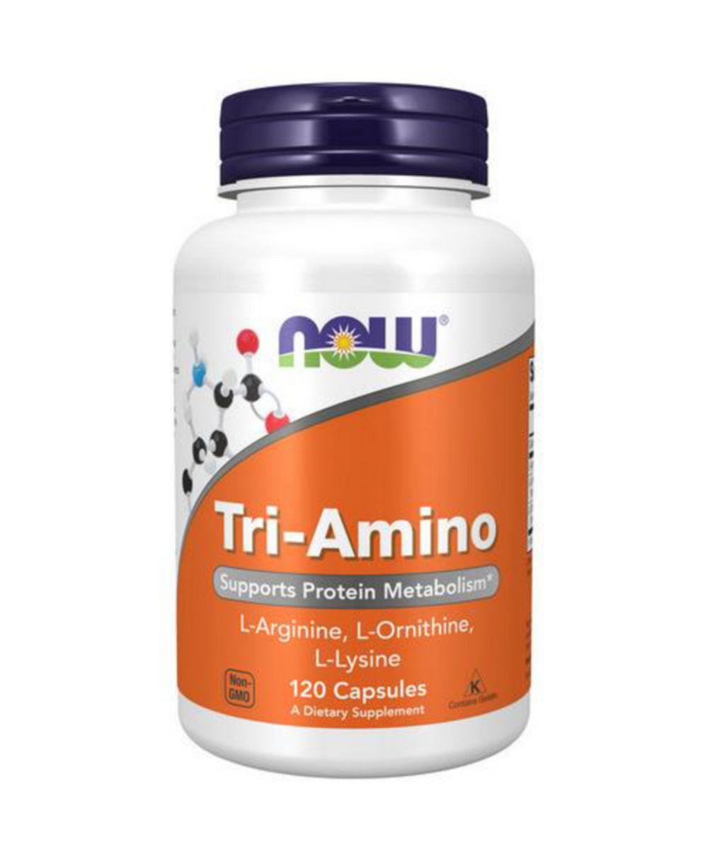 NOW Foods Tri-Amino, 120 капсул
