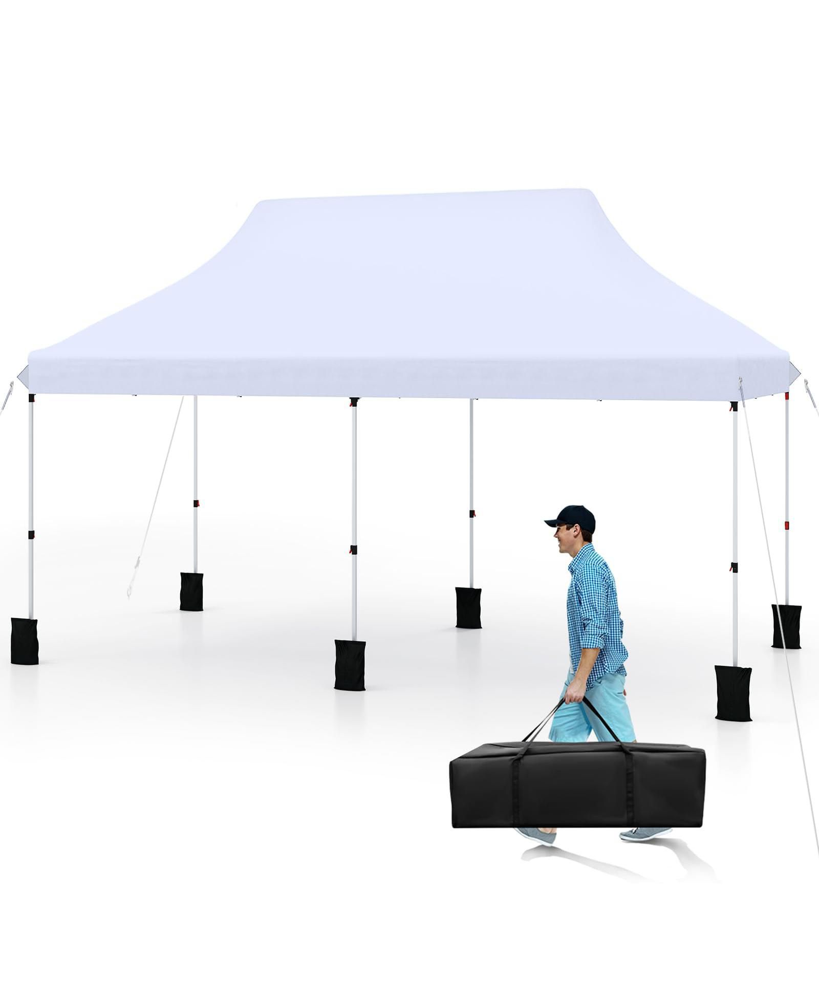Раскладной тент Mecale 10x20 Ft, мгновенная установка
