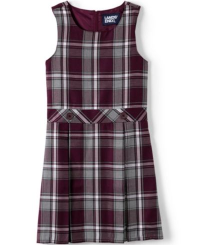 Plaid burgundy/gray