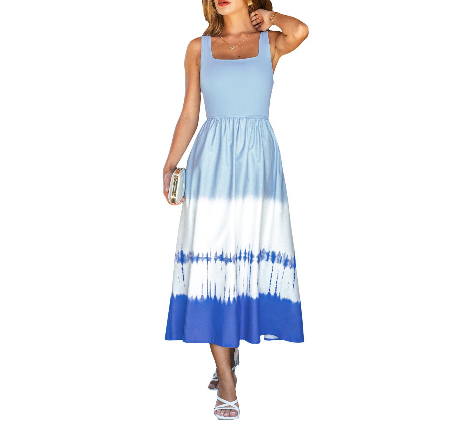 Женское пляжное платье Cupshe Lovely Day Ombre Midi