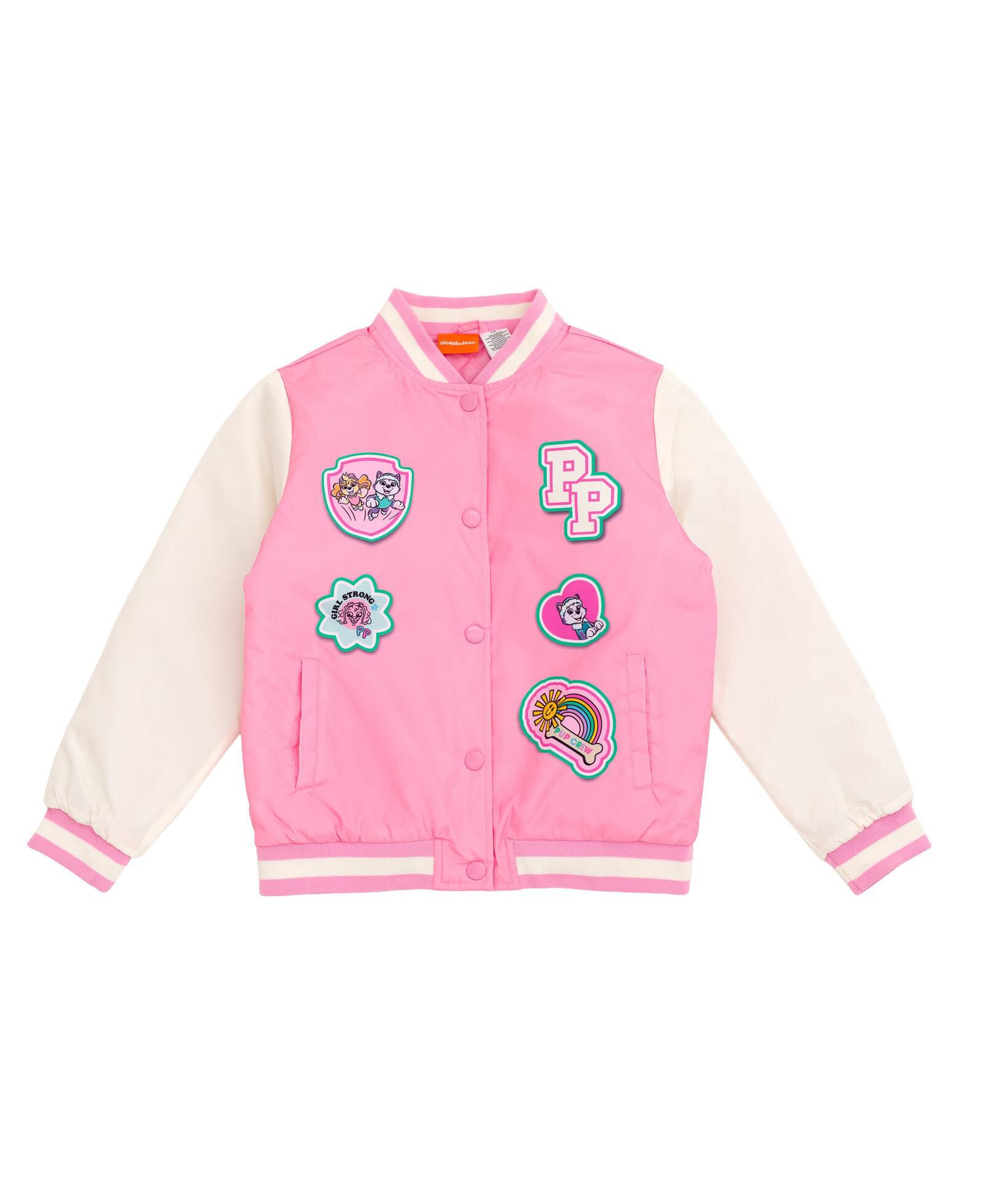 Детская куртка-бомбер Paw Patrol Varsity для девочек