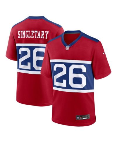 Джерси Nike Big Boys and Girls Devin Singletary Red New York Giants Game
