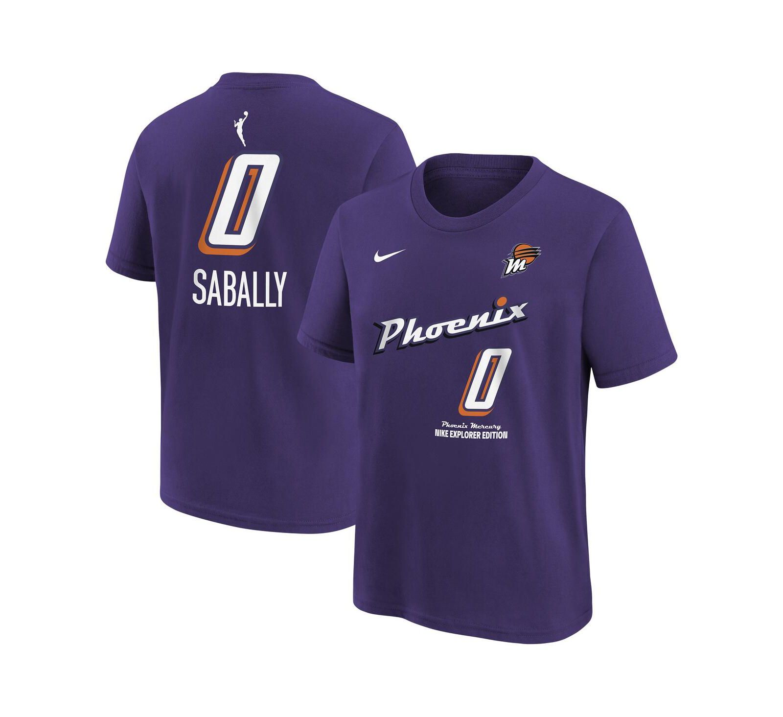 Футболка Nike Satou Sabally Purple Phoenix Mercury Explorer Edition Name & Number