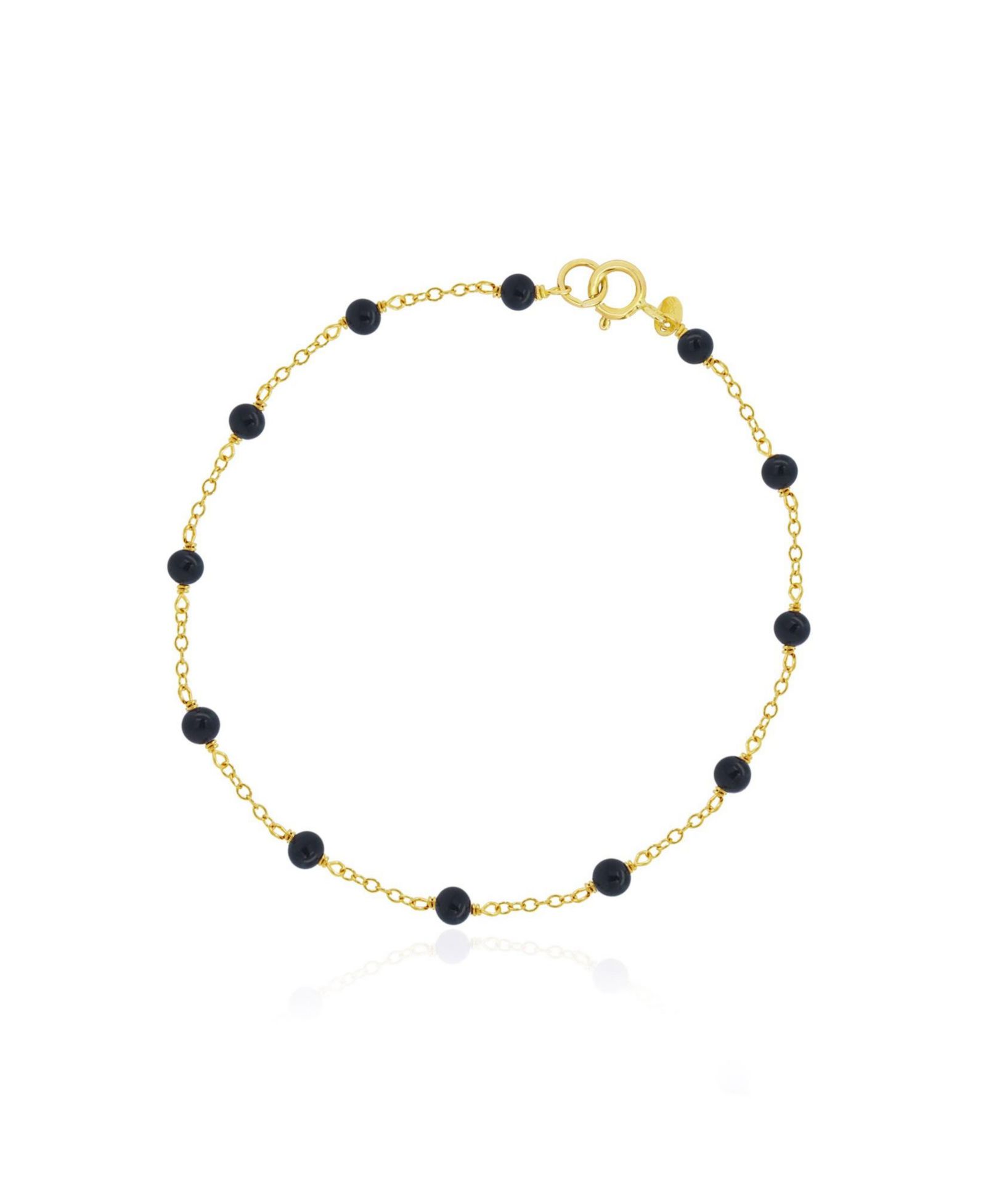Браслет The Lovery Onyx Bead Chain