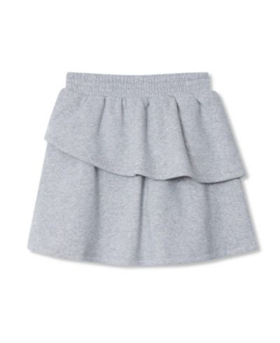 Детская плиссированная юбка-шорты Lands' End Girls Tiered Fleece Skort