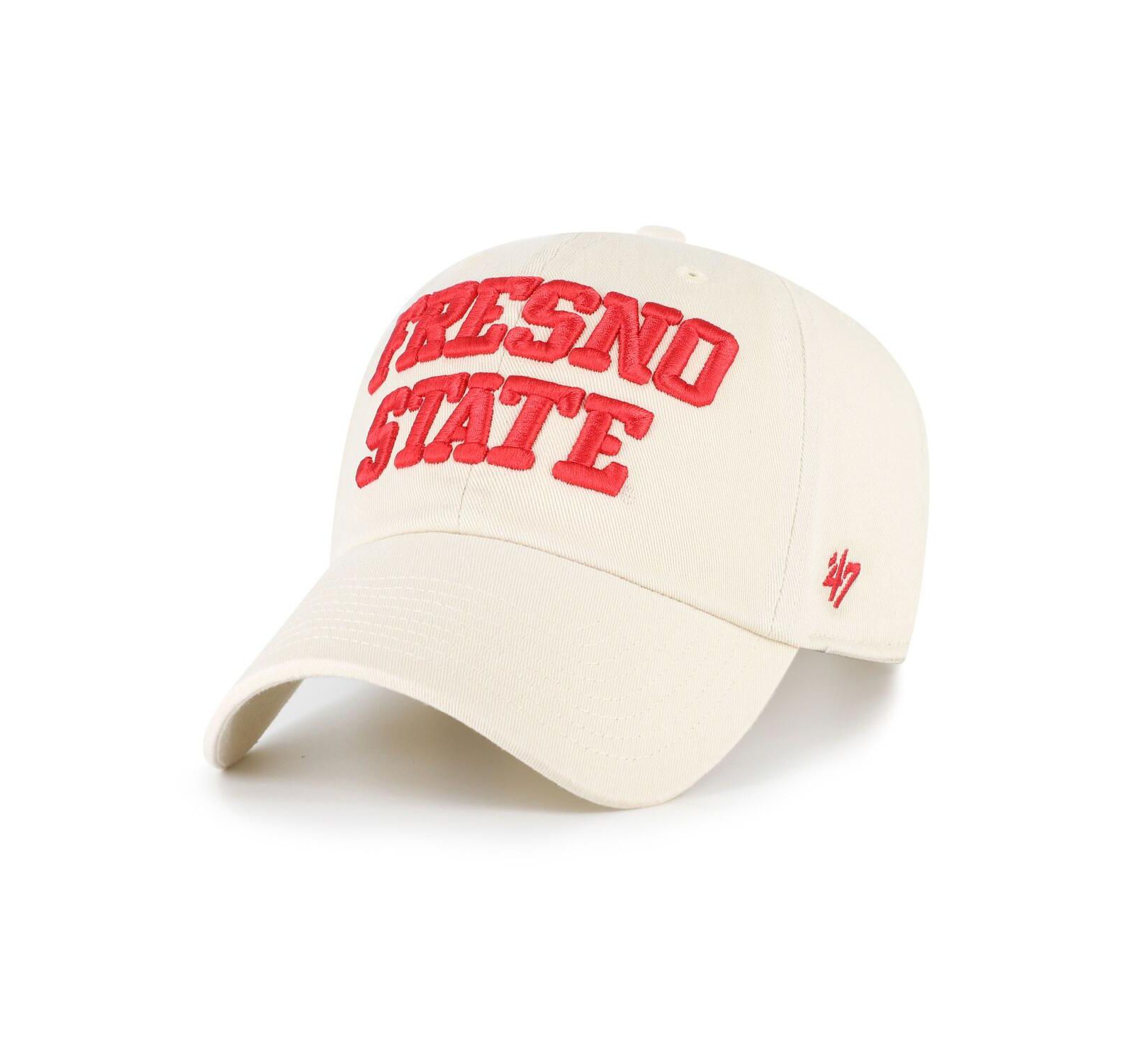 '47 Brand Men's Sand Fresno State Bulldogs Clean Up Adjustable Hat