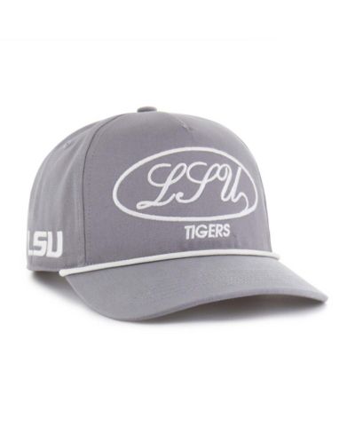 '47 Brand Men's Gray LSU Tigers Contemporary Basics Foundational Rope Hitch Adjustable Hat