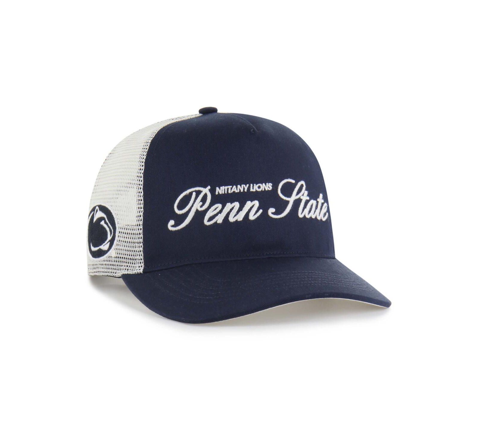 Регулируемая кепка '47 Brand Penn State Nittany Lions Contemporary Basics Foundation Trucker для мужчин и женщин