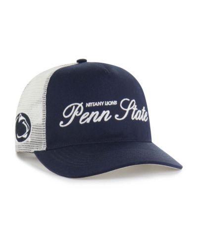 '47 Brand Men's and Women's Navy Penn State Nittany Lions Contemporary Basics Foundation Trucker Hitch Adjustable Hat