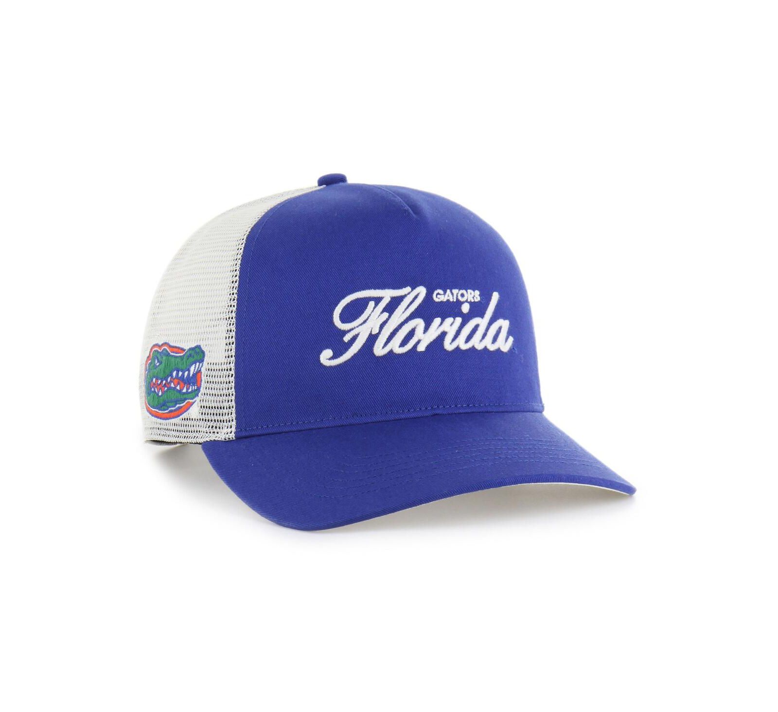 '47 Brand Men's and Women's Royal Florida Gators Contemporary Basics Foundation Trucker Hitch Adjustable Hat