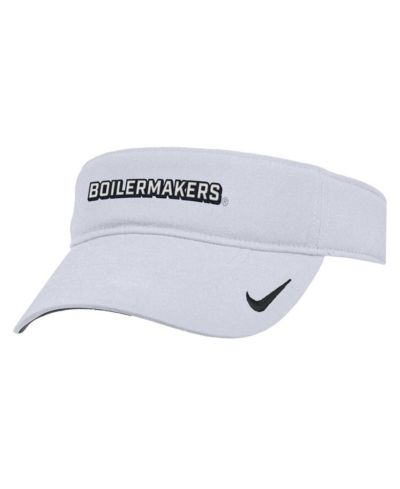 Мужской козырек Nike Purdue Boilermakers 2025 On-Field Ace Performance White