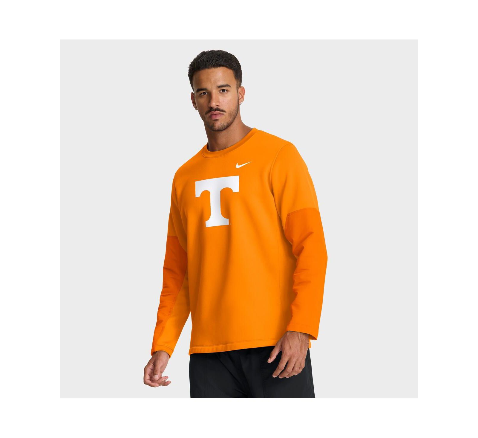 Nike Мужская футболка с длинным рукавом Tennessee Volunteers 2025 Sideline Coach Performance