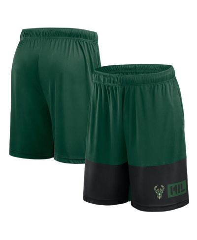 Logo Athletic Men's Hunter Green Milwaukee Bucks Best of the Best Shorts