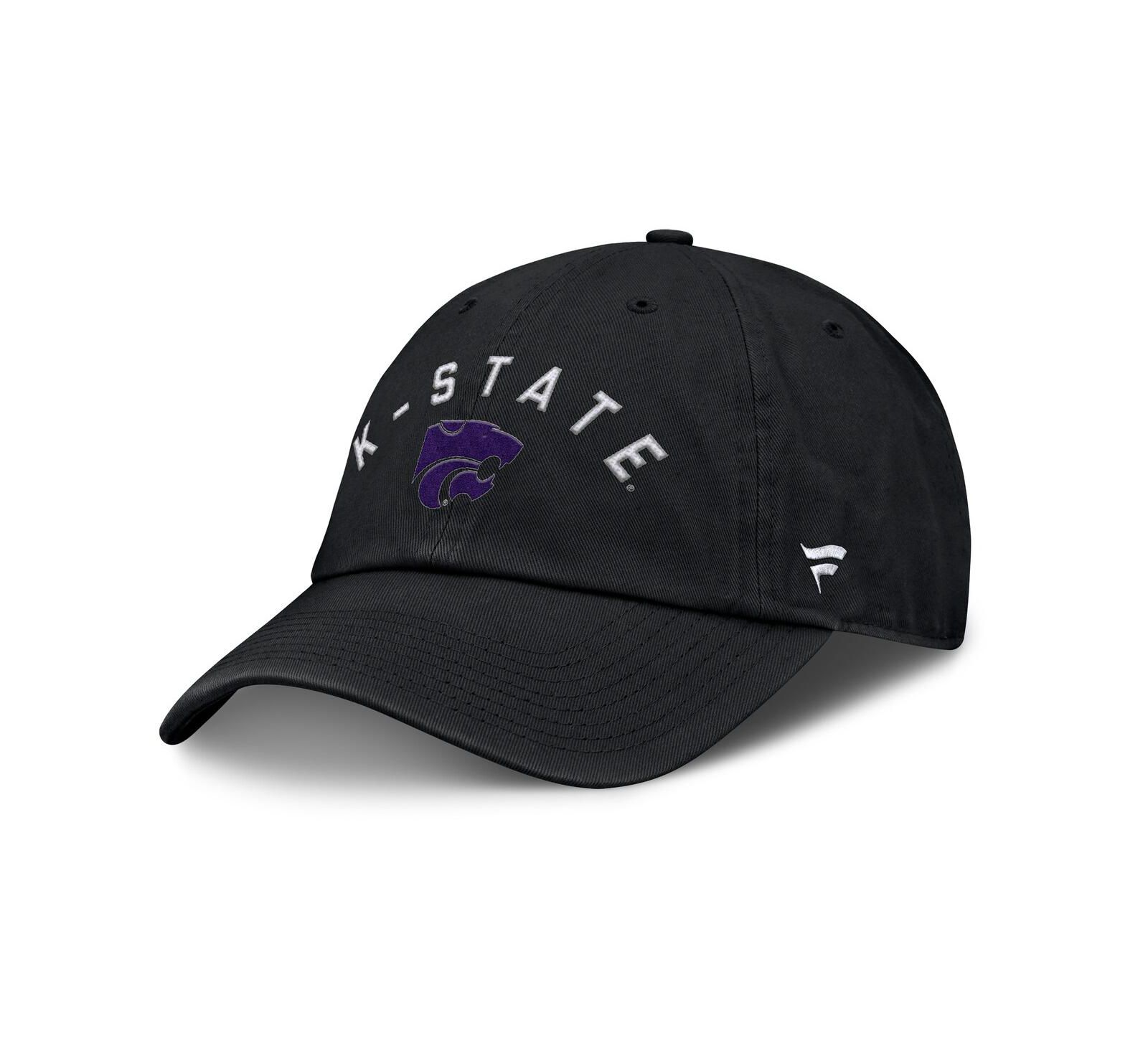 Мужская регулируемая кепка Fanatics Black Kansas State Wildcats Myth Adjustable Hat