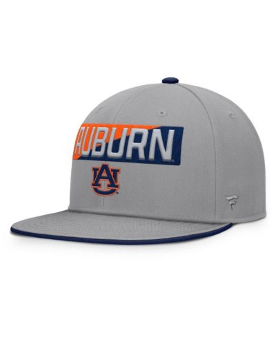 Fanatics мужская кепка Auburn Tigers Duo Snapback серая
