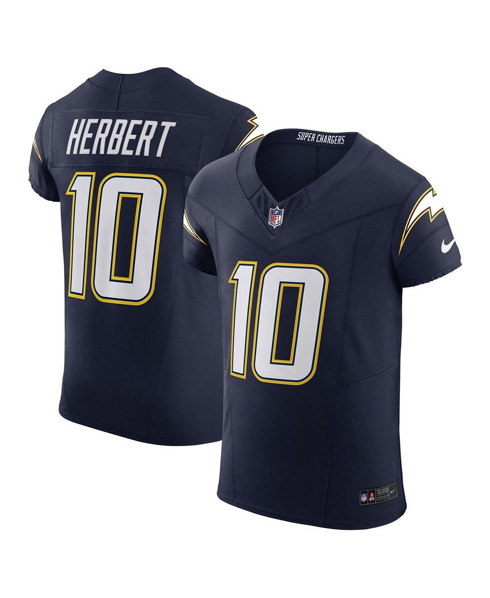 Nike Men's Justin Herbert Navy Los Angeles Chargers Alternate Super Chargers Vapor F.U.S.E. Elite Jersey