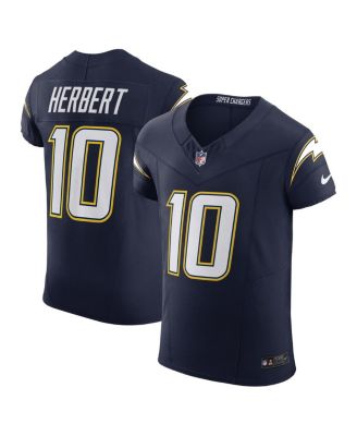Nike Men's Justin Herbert Navy Los Angeles Chargers Alternate Super Chargers Vapor F.U.S.E. Elite Jersey