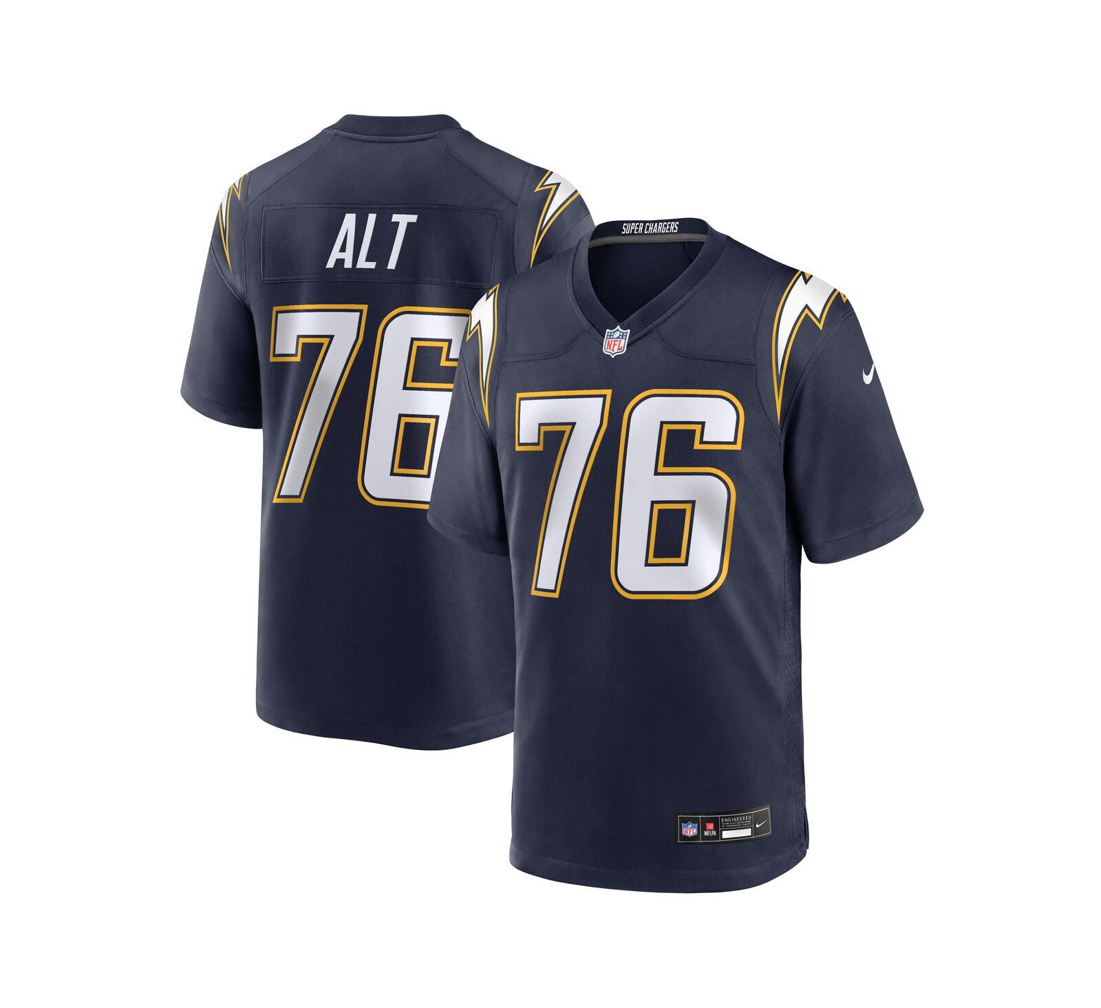 Джерси Nike Joe Alt Los Angeles Chargers для мужчин